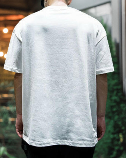 Emboss Logo One-tone Short T-shirt P0184