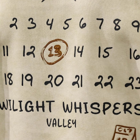 Design Niche Round Neck Sweatshirt P1107