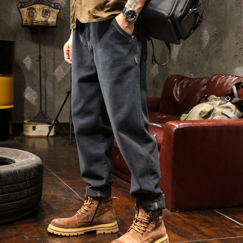 Casual Pants Loose Straight P1087