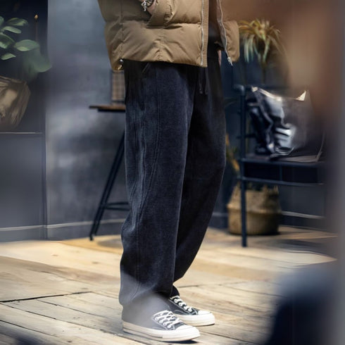 Chenille Straight Sweatpants P1131