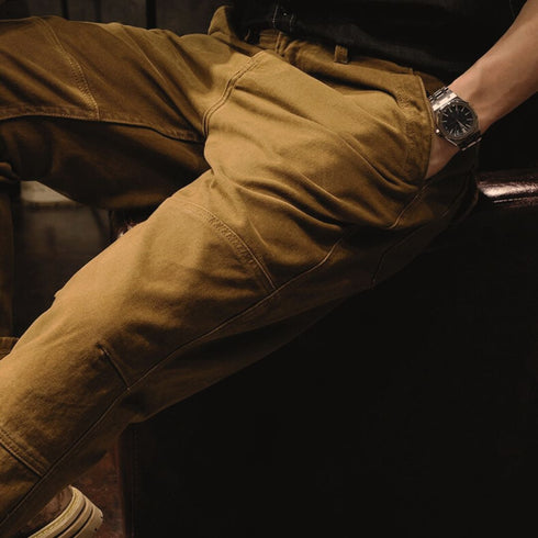 Loose Straight Pants P1078