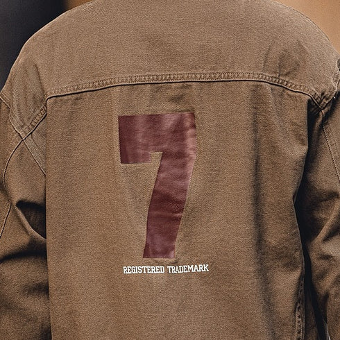 Loose Hunting Denim Jacket P1111