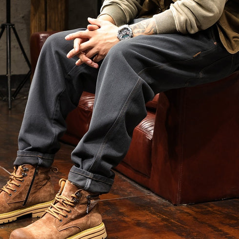 Casual Pants Loose Straight P1087