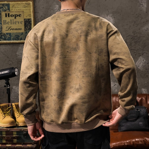 Round Neck Pullover Long Sleeves P1085