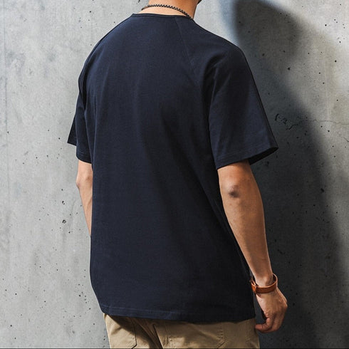 ラグランスリーブ半袖Tシャツ P2085