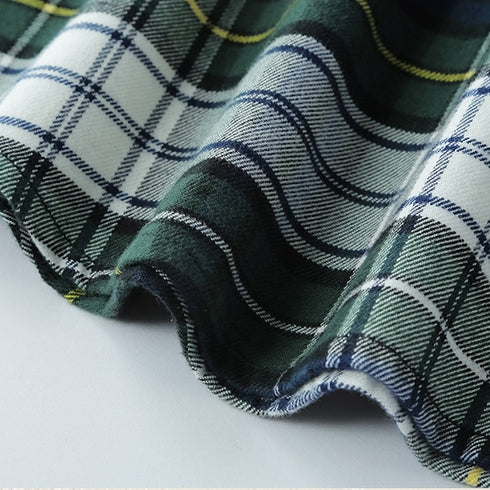 Double Pocket Mixed Check Shirt P1622