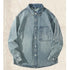 Washed Loose Denim Overshirt P1270