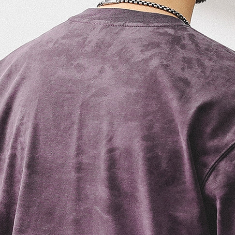 Acid Tone Sleeve Print Long Sleeve T-Shirt P1595