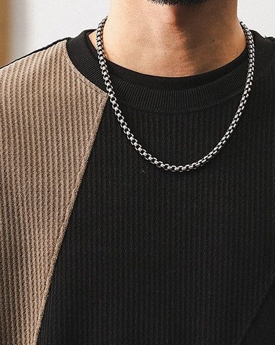 Contrast Line Design Pocket Sweatshirt P1572