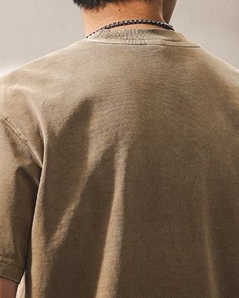 Casual Accent Detail Short Sleeve T-Shirt P1400