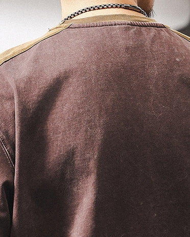 Shadow Print Relaxed Short Sleeve T-Shirt P1442