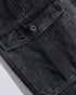 Wide Fit Cargo Denim Jeans P1541