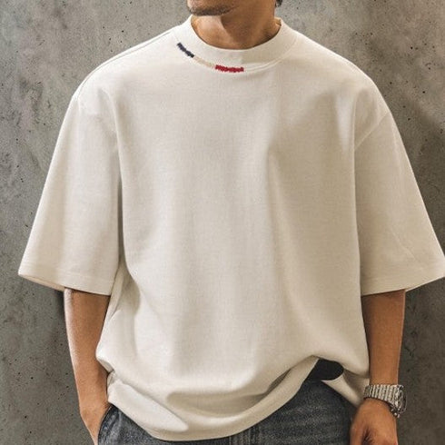 【OUTLET/即納】ネックポイントルーズシルエット半袖Tシャツ P2087