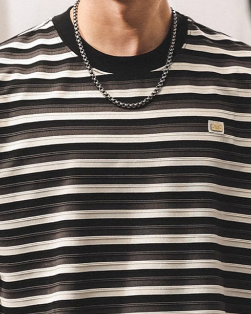 Classic Border Short Sleeve T-shirt P1445