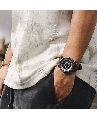 Abstract Bleach Damage Short Sleeve T-Shirt P1382