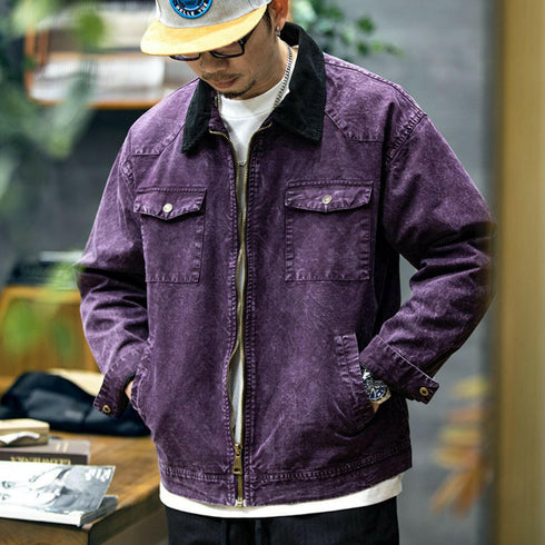 Purple Work Jacket P0757