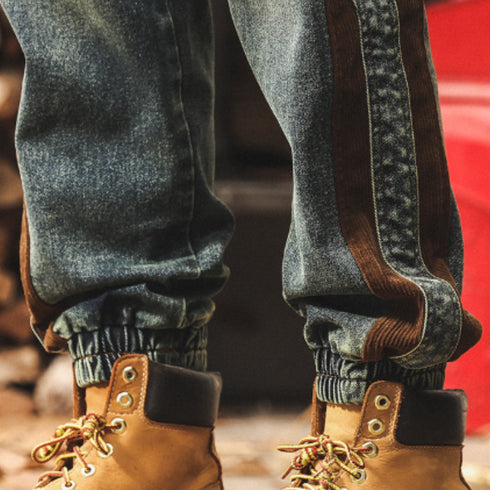 【OUTLET/即納】Relax Line Design Denim Pants P1825