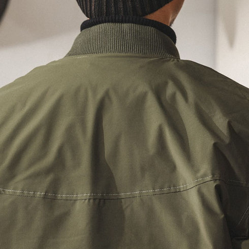 Military Taste Simple Silhouette Jacket P1872