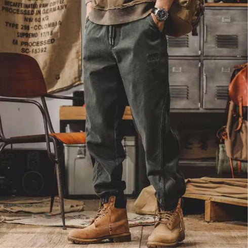 Retro Loose Casual Pants P0773