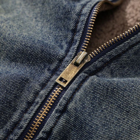 Boa Collar Vintage Jacket P1884