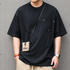 【OUTLET/即納】チェストポケットクルーネック半袖Tシャツ P2185