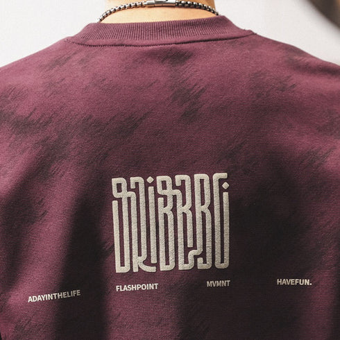 Fade Motion Crewneck Sweatshirt P1838