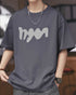 【OUTLET/即納】アブストラクトロゴワイドシルエット半袖Tシャツ P1371