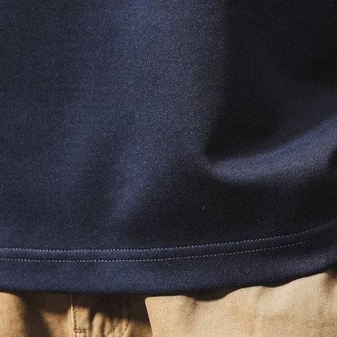 Minimal Logo Crew Neck Long Sleeve T-shirt P1682