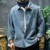 Long-sleeved Denim Shirt Men's P0762