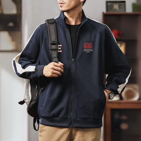 Loose Striped Print Casual tracksuit P1185