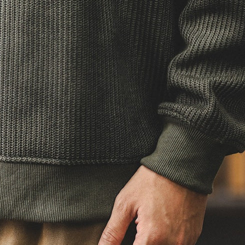 Vintage Wash Rib Sweatshirt P1744