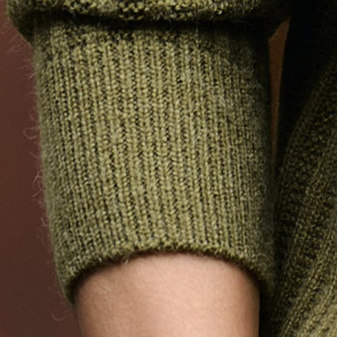 Classic Rib Henley Neck Sweater P1779