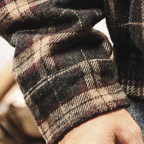 Classic Check Shirt Jacket P1863