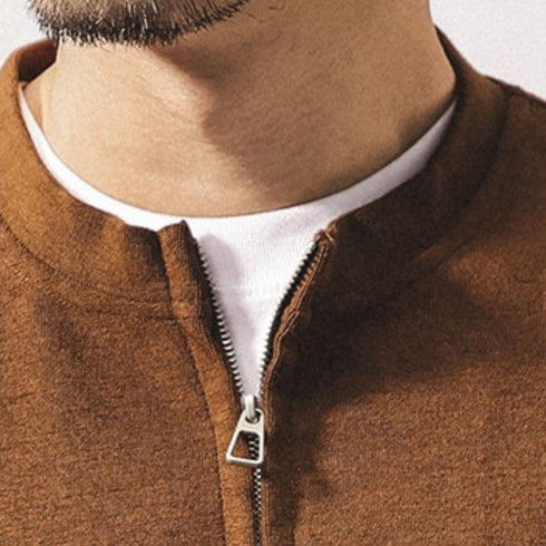 Simple Half Zip Tops P1691
