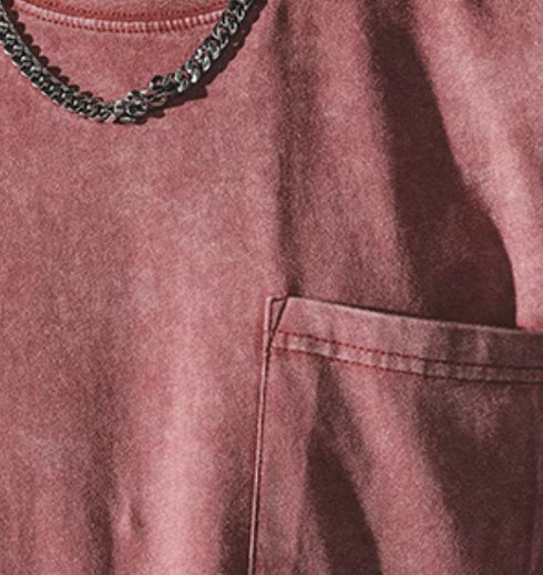 American Long-sleeved T-shirt Men's P0334