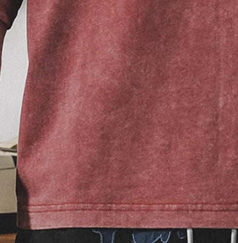 American Long-sleeved T-shirt Men's P0334