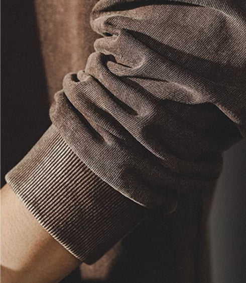 Long-sleeved T-shirt Men's Round neck P0342