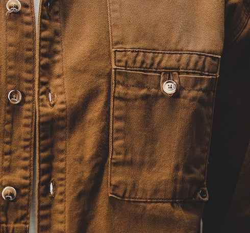 Vintage Long-sleeved Workshirt P0350