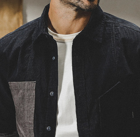 Workshirt Men's Long-sleeved Shirt P0363