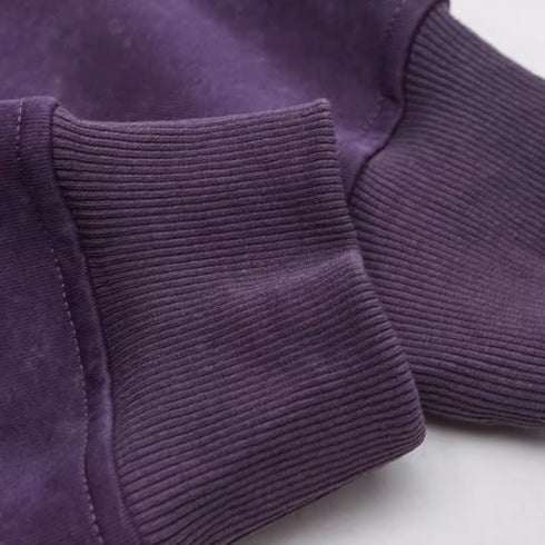 Three-dimensional Steel Printed Loose Sweatshirt P0618