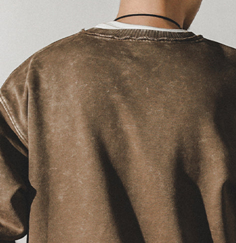 American Retro Casual Sweatshirt P0698