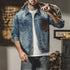 Blue Denim Jacket Men's P0742