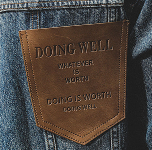 Blue Denim Jacket Men's P0742