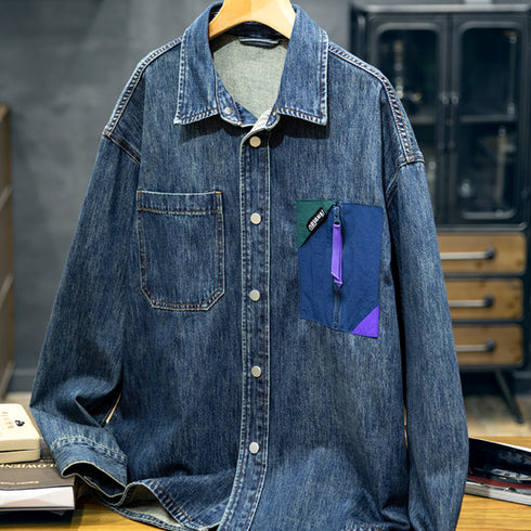 Denim Shirt Men's P0759