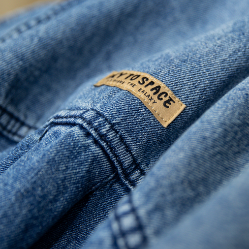 【OUTLET/即納】クラシックブルーデニムシャツ P0761
