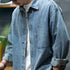 Long-sleeved Denim Shirt Men's P0762