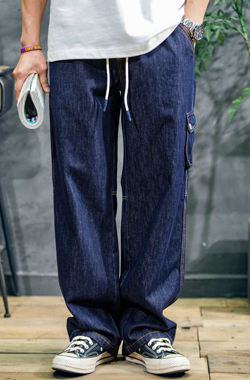 Spring Straight Jeans Men P0765