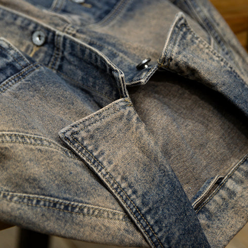 Wasteland Style Denim Jacket P0768