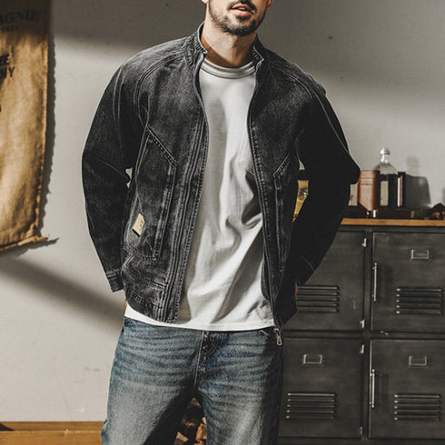 American Retro Denim Jacket P0772