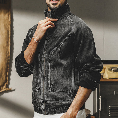 American Retro Denim Jacket P0772